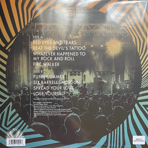 Black Rebel Motorcycle Club : Live At Levitation (LP, Cle + Flexi, 7", S/Sided + Album, RSD, Ltd)