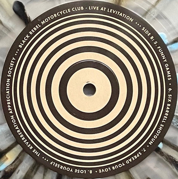 Black Rebel Motorcycle Club : Live At Levitation (LP, Cle + Flexi, 7", S/Sided + Album, RSD, Ltd)