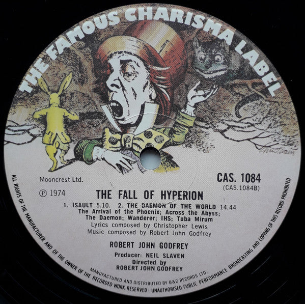 Robert John Godfrey : Fall Of Hyperion (LP)