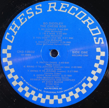 Bo Diddley : Bo Diddley - The Chess Box (3xLP, Comp)