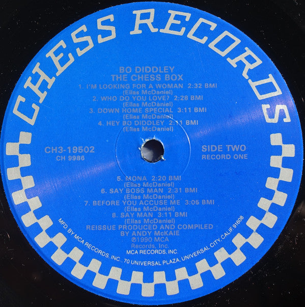 Bo Diddley : Bo Diddley - The Chess Box (3xLP, Comp)