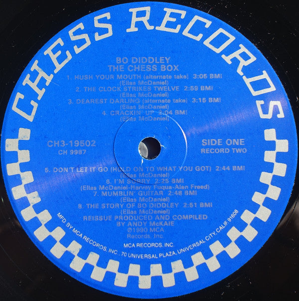 Bo Diddley : Bo Diddley - The Chess Box (3xLP, Comp)
