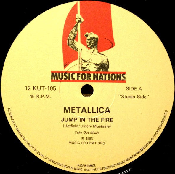 Metallica : Jump In The Fire (12", Single)