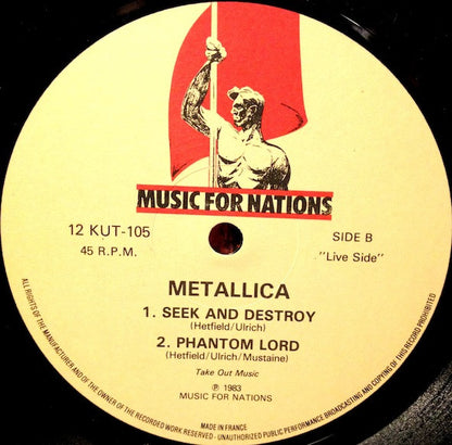 Metallica : Jump In The Fire (12", Single)