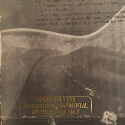 B.B. King : Live At The Regal (LP, Album, RE)