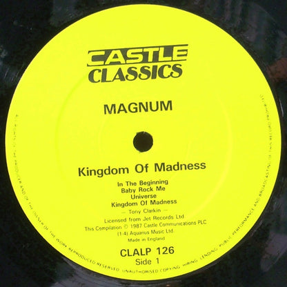 Magnum (3) : Kingdom Of Madness (LP, Album, RE)