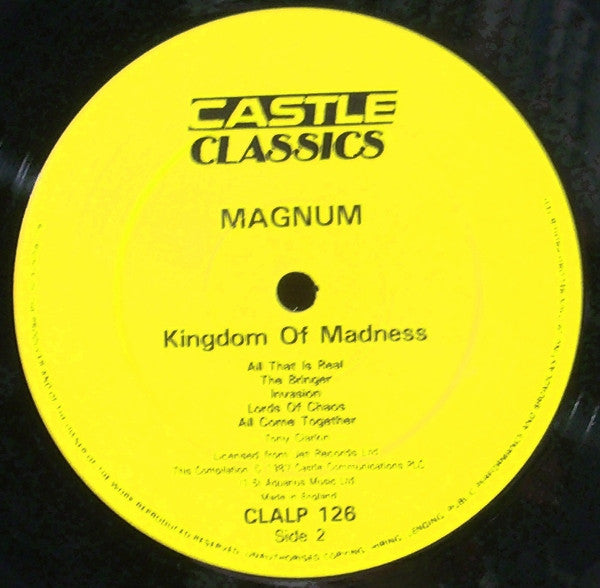 Magnum (3) : Kingdom Of Madness (LP, Album, RE)