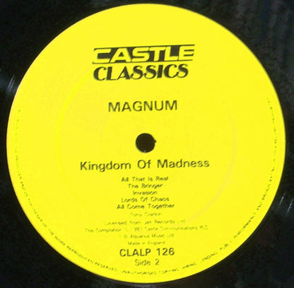 Magnum (3) : Kingdom Of Madness (LP, Album, RE)