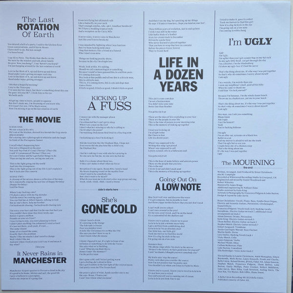 B.C. Camplight : The Last Rotation Of Earth (LP, Album, Ltd, Blu + Flexi, 7", S/Sided, Num)