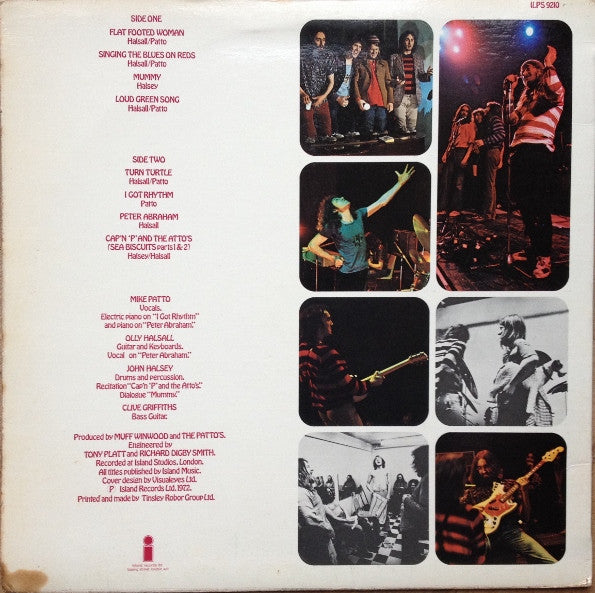 Patto (2) : Roll 'Em Smoke 'Em Put Another Line Out (LP, Album)