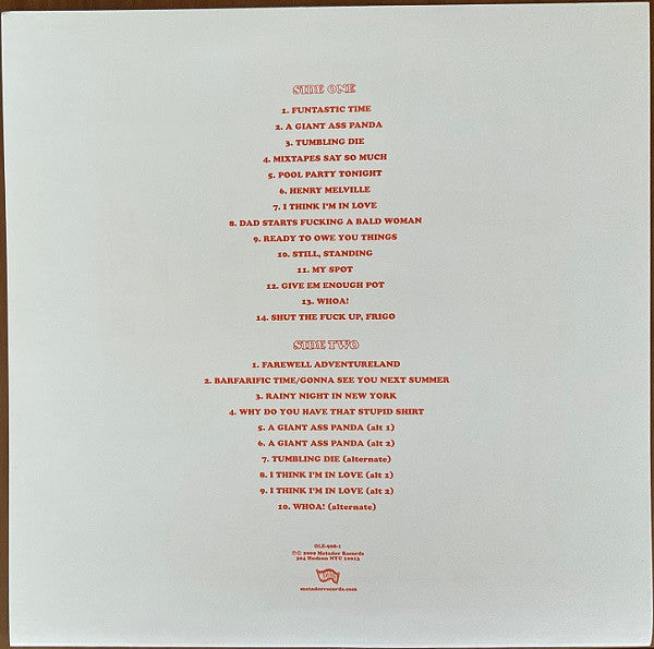 Yo La Tengo : Adventureland (The Original Score From The Motion Picture) (LP)