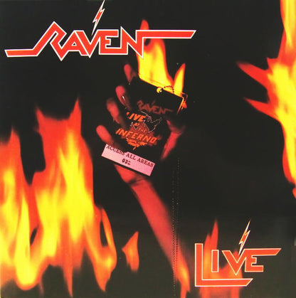 Raven (6) : Live At The Inferno (2xLP, Album, Gat)