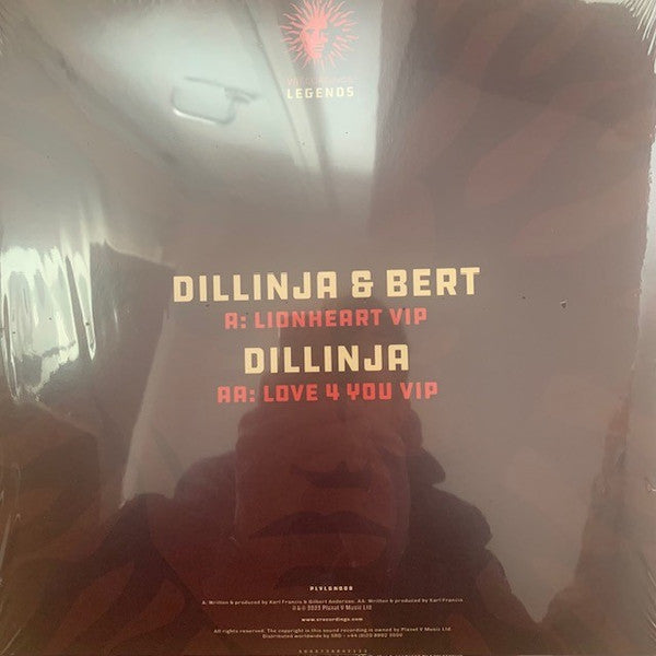 Dillinja & Bert : Lionheart (VIP) / Love 4 You (VIP) (12")