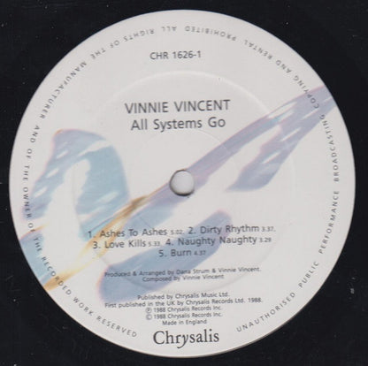 Vinnie Vincent Invasion : All Systems Go (LP, Album)