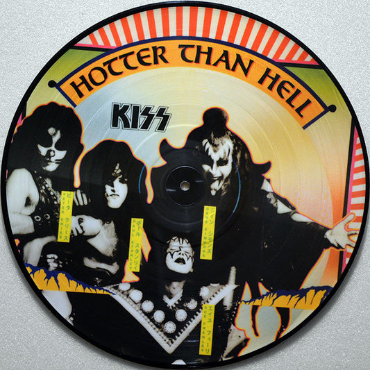 Kiss : Hotter Than Hell (LP, Album, Ltd, Pic, RE)