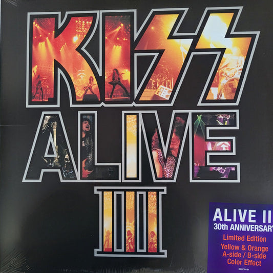 Kiss : Alive III (2xLP, Album, Ltd, RE, Yel)