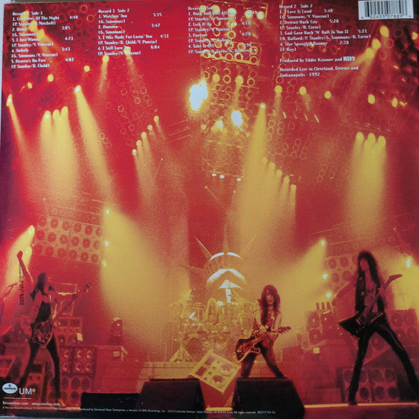 Kiss : Alive III (2xLP, Album, Ltd, RE, Yel)