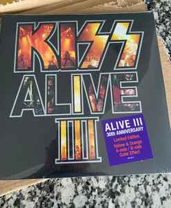 Kiss : Alive III (2xLP, Album, Ltd, RE, Yel)