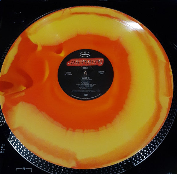 Kiss : Alive III (2xLP, Album, Ltd, RE, Yel)