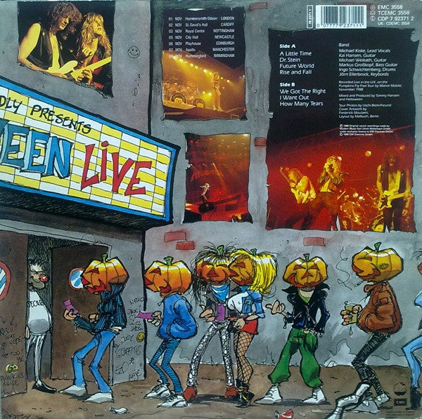 Helloween : Live In The UK (LP, Album)