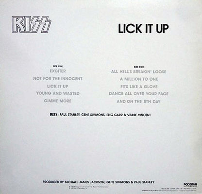 Kiss : Lick It Up (LP, Album)