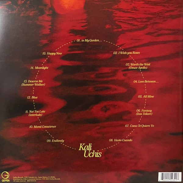 Kali Uchis : Red Moon In Venus (LP, Album, Ltd, Alt)
