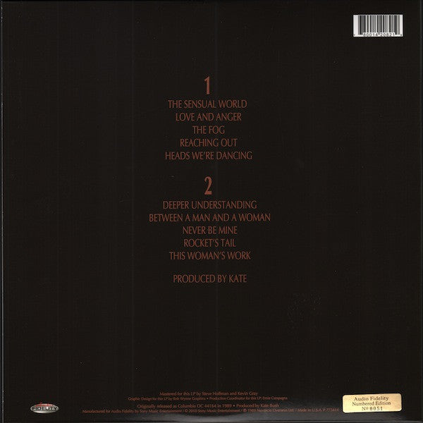 Kate Bush : The Sensual World (LP, Album, Ltd, Num, RE, RM, Gat)