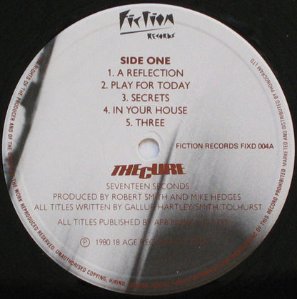 The Cure : Seventeen Seconds (LP, Album, RE)