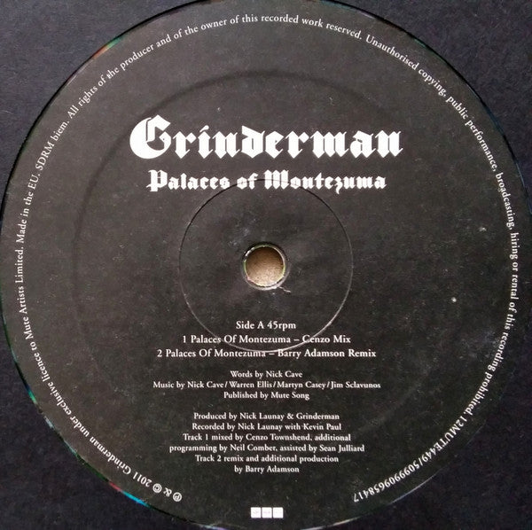Grinderman : Palaces Of Montezuma (12", Ltd, Mul)