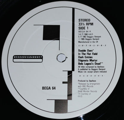 Bauhaus : 1979-1983 (2xLP, Comp, Ltd, Num, CBS)