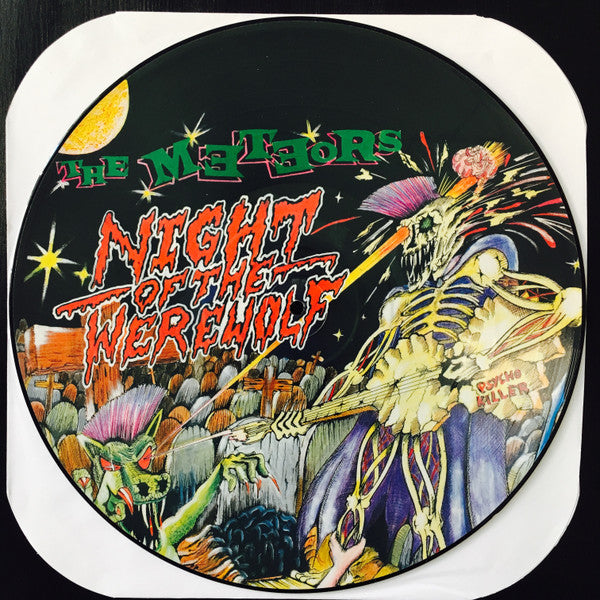 The Meteors (2) : Night Of The Werewolf (LP, Comp, Pic)