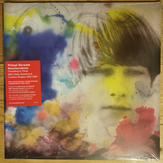 Primal Scream : Reverberations (Travelling In Time) BBC Radio Sessions & Creation Singles 1985-86 (LP, Album, Comp, Ltd, Red)