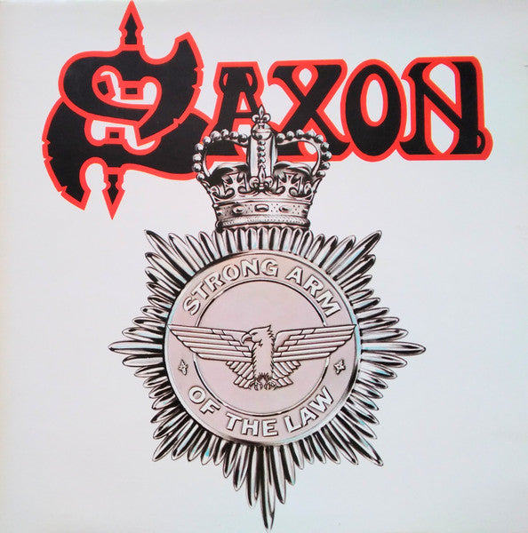 Saxon : Strong Arm Of The Law (LP, Album, Wes)