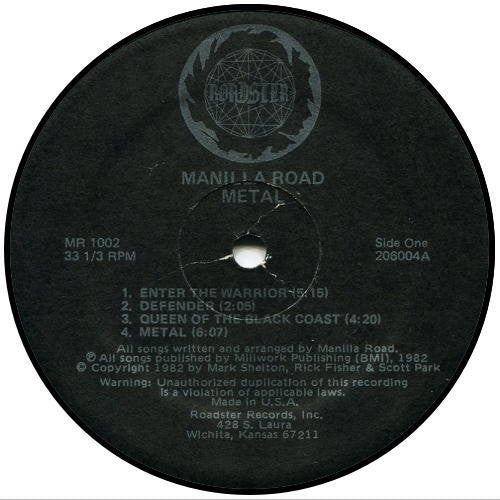 Manilla Road : Metal (LP, Album)