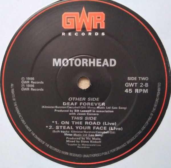 Motörhead : Deaf Forever (12", Single)