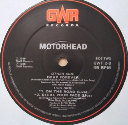 Motörhead : Deaf Forever (12", Single)