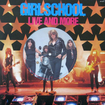 Girlschool : Live And More (12", MiniAlbum)