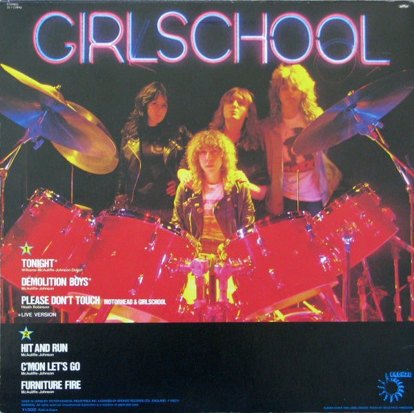 Girlschool : Live And More (12", MiniAlbum)