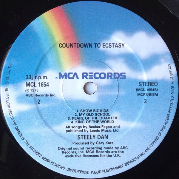 Steely Dan : Countdown To Ecstasy (LP, Album, RE)