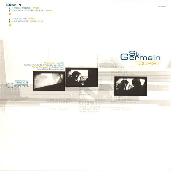 St Germain : Tourist (2x12", Album, Gat)