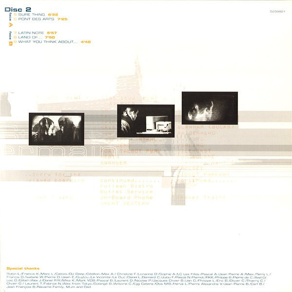 St Germain : Tourist (2x12", Album, Gat)