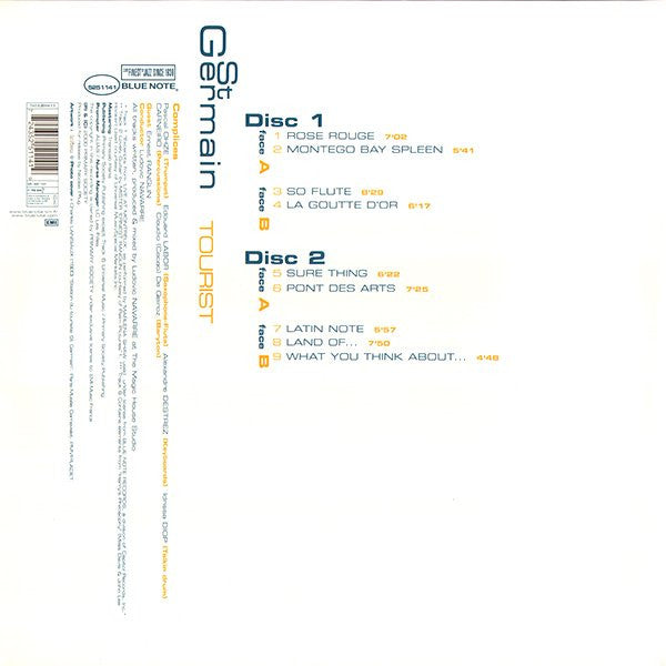 St Germain : Tourist (2x12", Album, Gat)