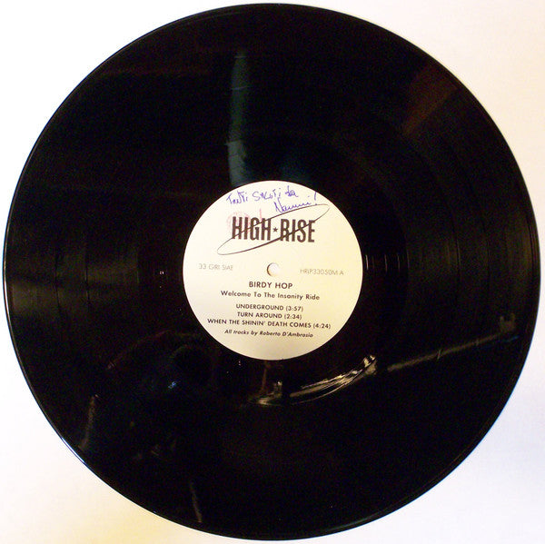 Birdy Hop : Welcome To The Insanity Ride (12")