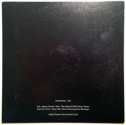 Grinderman : Evil (12", RSD, Red + CD, Single + Ltd)