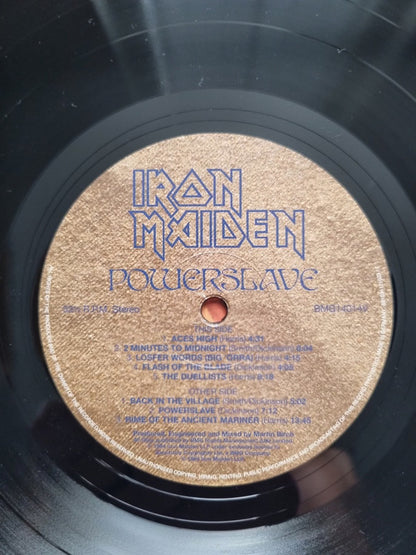 Iron Maiden : Powerslave (LP, Album, RE, 180)