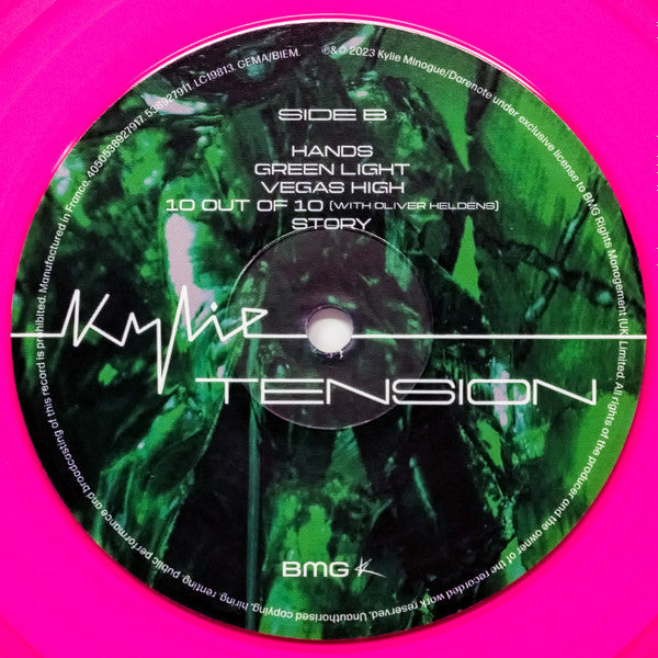 Kylie* : Tension (LP, Album, Ltd, Pin)