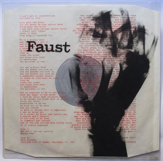 Faust : Faust (LP, Album, Cle)