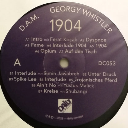 D.A.M.* & Georgy Whistler : 1904 (2xLP, Album)