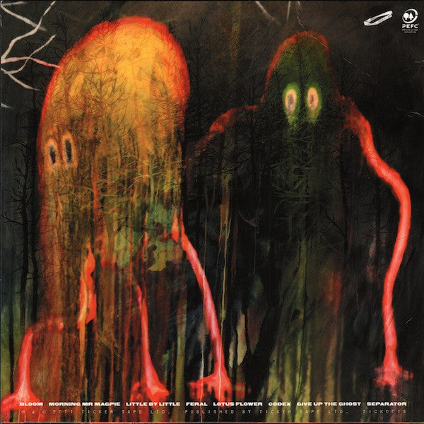 Radiohead : The King Of Limbs (2x10", Album, Cle + CD, Album + Ltd)