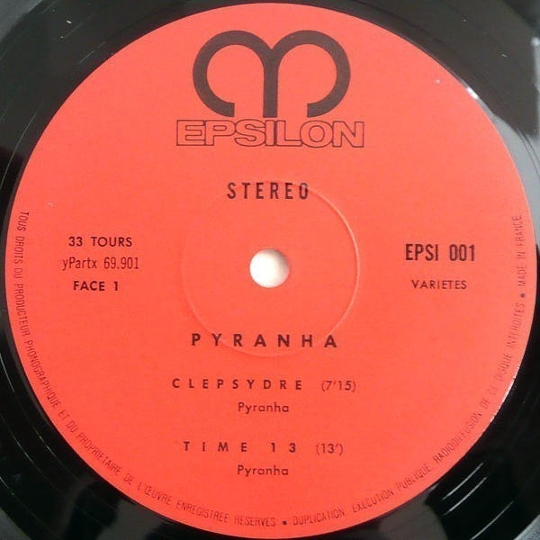 Pyranha : Pyranha (LP, Album)
